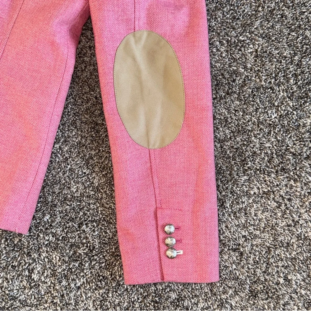 Banana Republic Women's Pink Wool Blend Jacket Blazer Size 14 - Picture 5 of 8